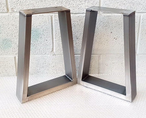 Trapezium Bench Legs - Set of 2 - 40cm high.